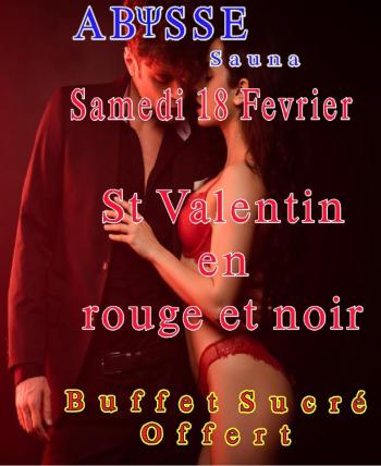 Sauna Club Abysse Alençon - Soirée mixte : St Valentin - 2023-02-18T20:00:00 - 2023-02-19T01:00:00