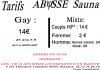 Sauna Club Abysse Alençon - Information générale : ouverture jeudi 1e juillet  - 2021-07-01T09:04:00 - 2021-07-31T01:04:00
